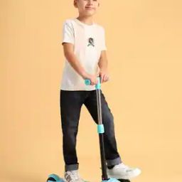 Boys Striped Regular Fit Crew-Neck T-Shirt-image-59