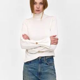 Women Ribbed Turtleneck Sweater-image-58