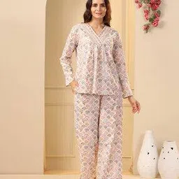 say Floral Nightwear Set-picture-6
