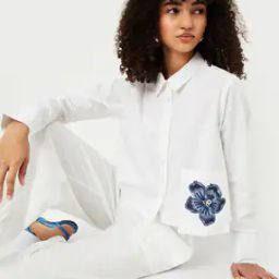 Women Stylish Fit Button Closure Shirt-image-43
