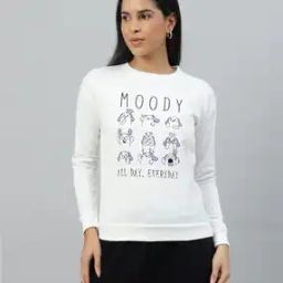 Women Graphic Print Regular Fit Sweatshirt-image-37