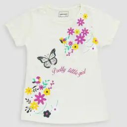 Girls Graphic Print Relaxed Fit Round-Neck T-Shirt-image-91