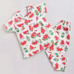 Printed Top & Lounge Pants-image-53
