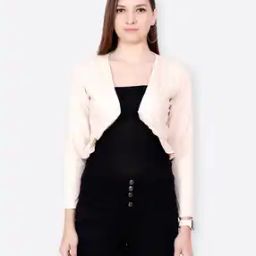 Crop Front-Open Shrug-28