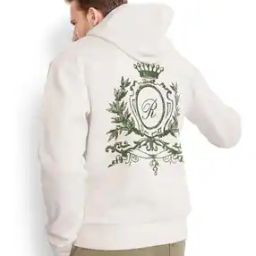 Men Graphic Print Boxy Fit Hooded Sweatshirt-image-71