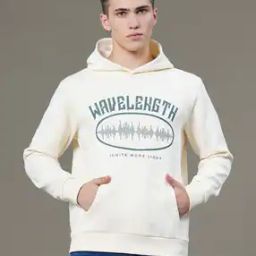 Men Typographic Print Relaxed Fit Hoodie-image-9