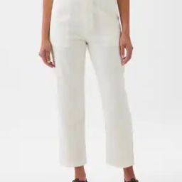 Linen Elasticated Waist Pull-On Pants-picture-46