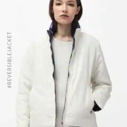  Women Regular Fit Harrington Jacket   -image-43