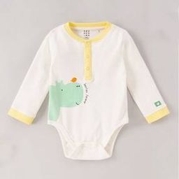 Boys Printed Cotton Bodysuit-image-31