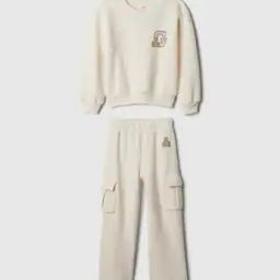 Infants Logo Print Sweatshirt & Cargo Pants Set-10