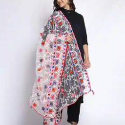 Women Embroidery Dupatta-picture-33