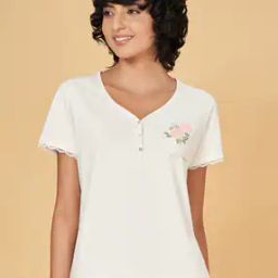 Women Round Neck T-Shirts-picture-23