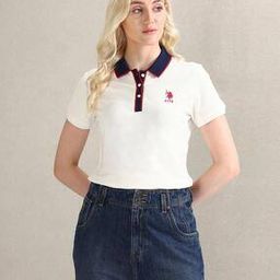 u.s. polo assn. Women Regular Fit Polo T-Shirt-picture-1