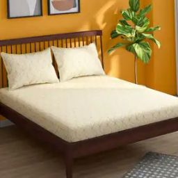 152 TC Hashtag Cotton Bedsheet-image-84