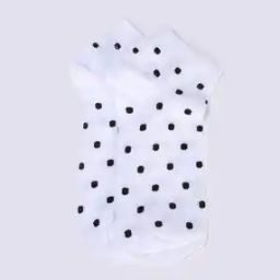 Women Polka-Dot Print Ankle-Length Socks-image-82