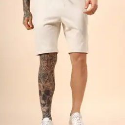 Self-design Regular Fit Bermudas-image-24