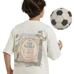 Boys Graphic Print Boxy Fit Round-Neck T-Shirt-image-29