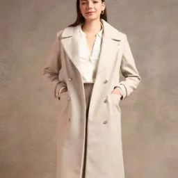 Women Double-Breasted Regular Fit Trench Coat-40