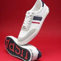 Men Striped Lace-Up Shoes-20