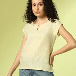 Women Striped Relaxed Fit Top-image-35