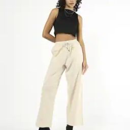 Women Straight Fit Flat Front Trousers-image-36