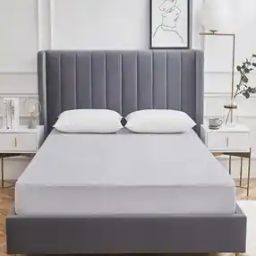 200 GSM Single Fitted Mattress Protector-image-52