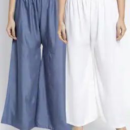 Pack of 2 Women Palazzos with Elasticated Waist-image-117