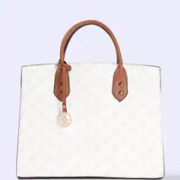 Women Logo Print Tote Bag-12