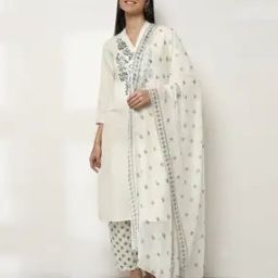 Women Floral Print Dupatta-picture-29