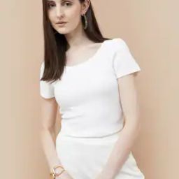 Women Regular Fit Round Neck T-Shirt-image-38
