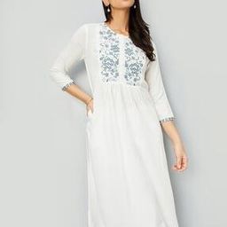 max Women Embroidery Kurta-picture-10