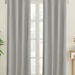 Arbor Set of 2 Jacquard Blackout Door Curtains-36