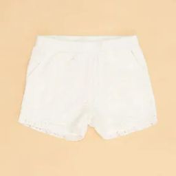 Girl Regular Fit Shorts with Elasticated Waist-image-64