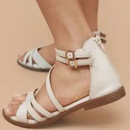 Women Flat Sandals with PU Upper-image-65