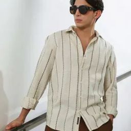 Men Striped Regular Fit Shirt -image-20