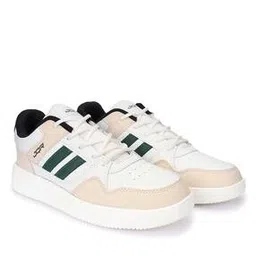 Men Lace-Up Sneakers with PU Upper -image-2
