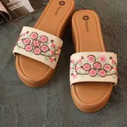 Women Flip-Flops with Canvas upper-12