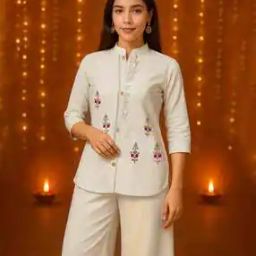 Women Embroidery Straight Tunic-image-5