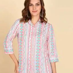 Geometric Print Tailored Fit Shirt-picture-9