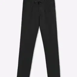 altheory by azorte Slim Fit Trousers with Drawstring Waist-picture-44