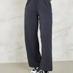 Women Wide Joggers with Drawstring Waist & Insert Pockets-image-16