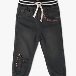 Boys Lightly Washed Wash Straight Fit Jeans-image-79