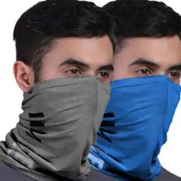 Pack of 2 Men Typographic Print Bandanas-picture-21