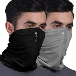 Pack of 2 Men Logo Print Bandanas-image-28