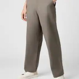 Flat-Front Loose Fit Chinos with Insert Pocket-image-8