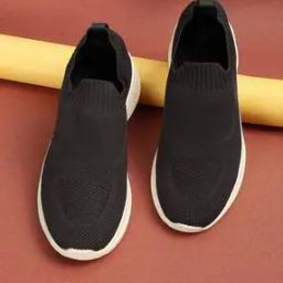Men Mesh Paneled Slip-On Shoes-16