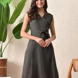 Women Printed Fit & Flare Dress-image-23