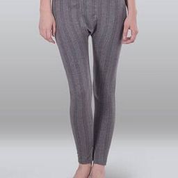 Striped Thermal Leggings-image-18