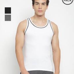 Pack of 3 Round-Neck Vests-image-120