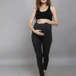 Ankle Length Pants with Elasticated Waistband-image-86